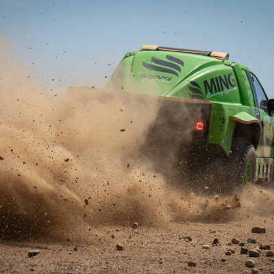 Nový motor poprvé v akci. Testování v pískovně před Hungarian Baja