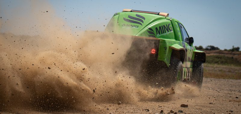 Nový motor poprvé v akci. Testování v pískovně před Hungarian Baja